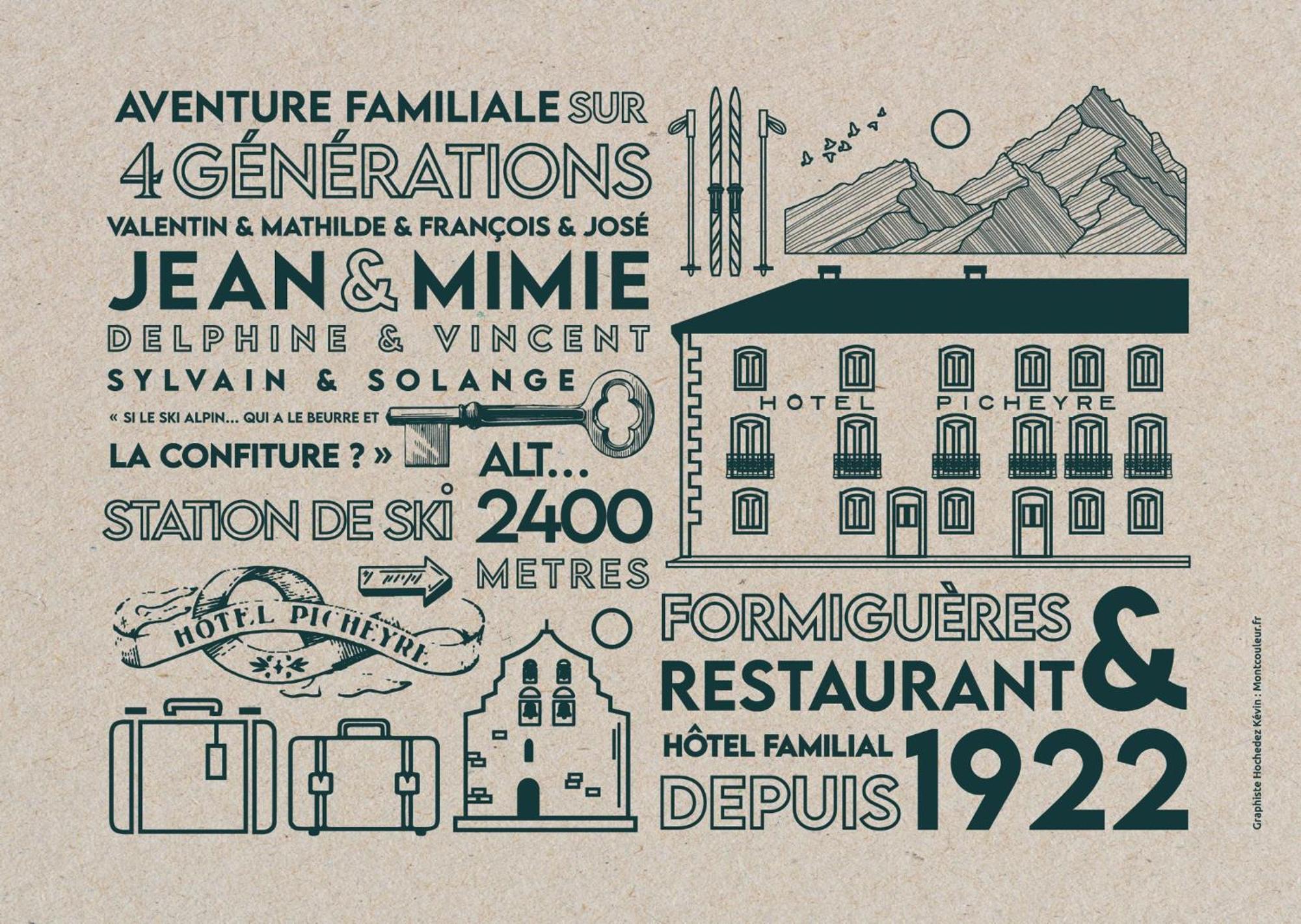 Hotel Picheyre Formiguères Kültér fotó
